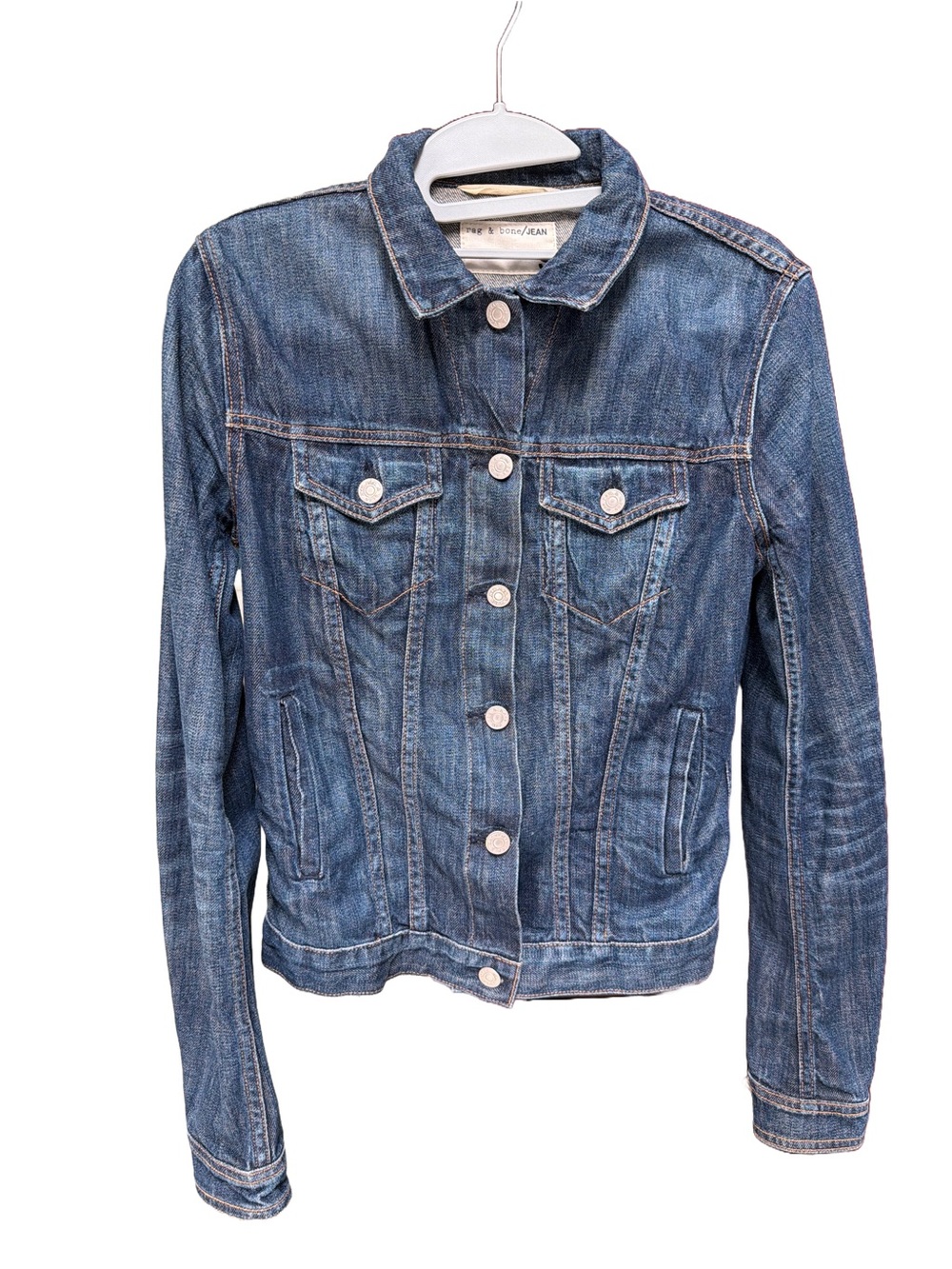 Rag & Bone Classic Blue Denim Jacket